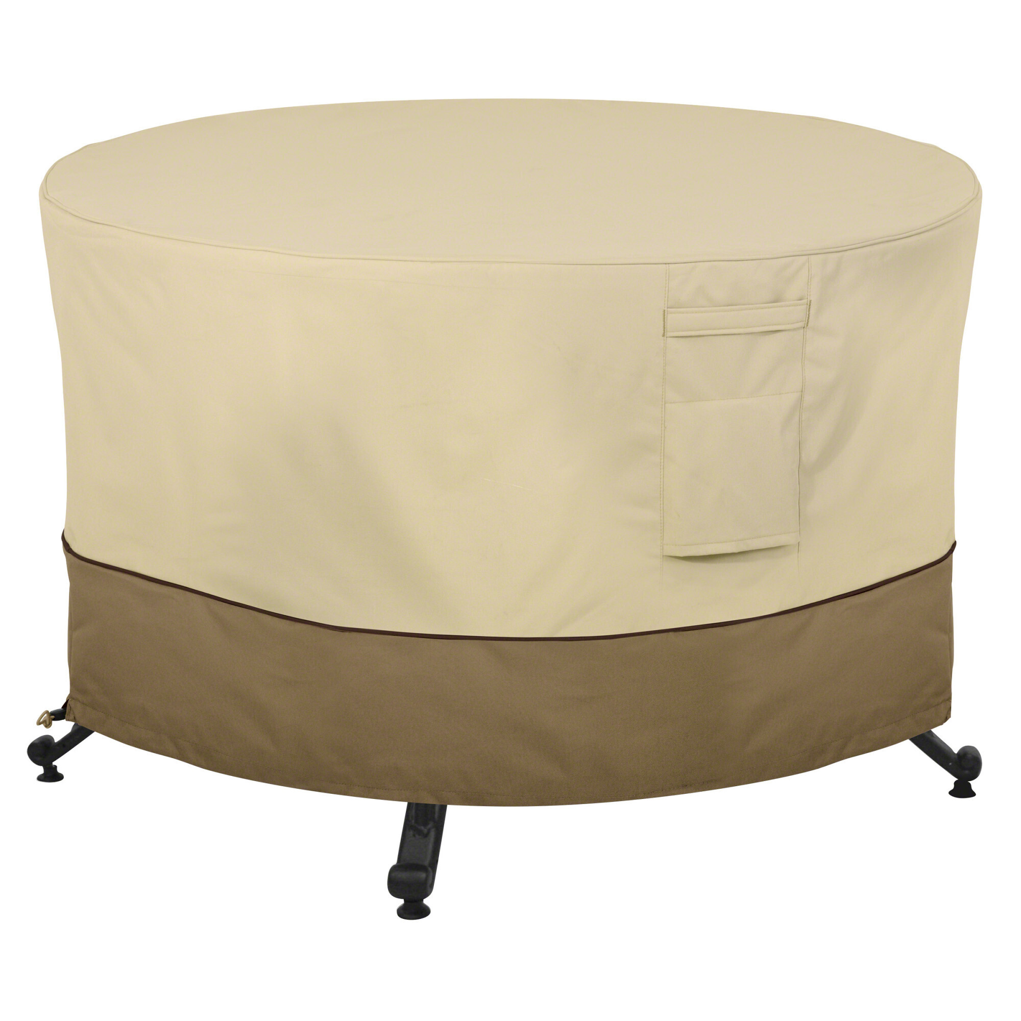 Classic Accessories Veranda Water-Resistant Round Fire Pit Table Cover — 56in., Heavyweight Polyester, Model# 56-033-011501-00